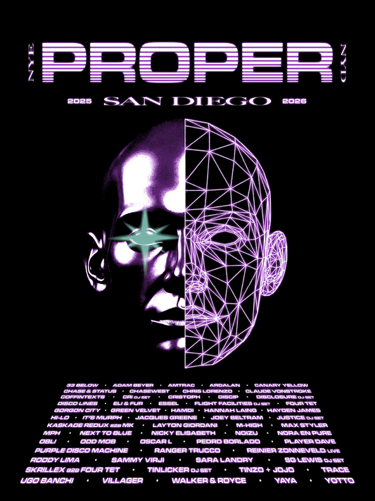 2025 Proper NYE/NYD Poster (Pre-Order)